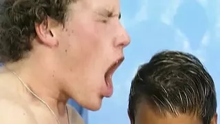 Two nasty German sluts enjoying DP foursome action