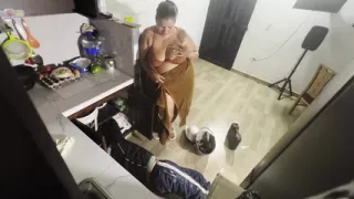 A very hot girl fucked the plumber for payment