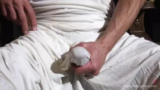 Nympho Goddess Whore Taken Down and Gangbanged by Greek Council!