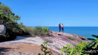 Slut Deep Throat Blowjob Outdoors for a Stranger!