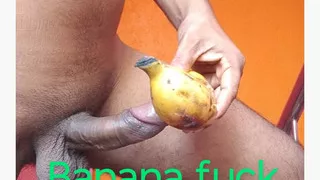 Banana fuck awesome enjoying video. Full new type Fucking enjoying.