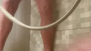 Shower fun and cum