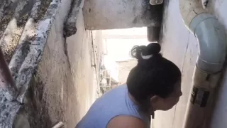 I invite the sexy big-ass girl from the gym over to my house and end up fucking her really good.