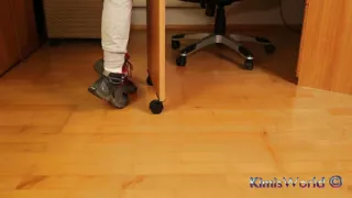 Dirty White Socks & Hiking Shoes - Slow Sneaker Removal, Sock Tease & Foot Play