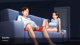 Lewd Hentai Game with Footjob and Full Sex Creampie