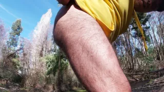 Hairy Jock Strokes Harder in the Forest and Talks Filthier Than Ever - Verbal JOI Part 2