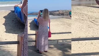 Amateur Blonde Mature Wife Enjoys Sex After Walking