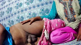 Big duck Indian man and woman sex in the jungle