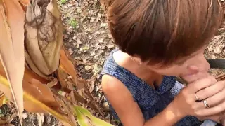 ma mature bien baisée dans un champ de maiis