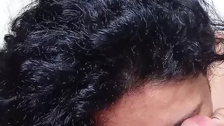 Pretty Wife Sucking Deep Throat