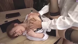 Asia Schlampe mit riesigen Titten