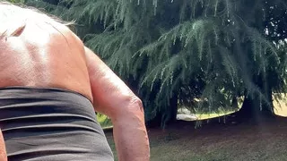 sissy Culoness in forest