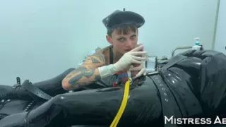 Electro, Needles & Sounding: Full Latex CBT Session with Mistressae