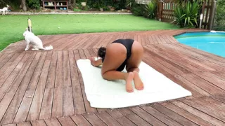 Glute Workout in the Garde