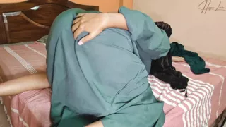 Hot Beautiful Young Hijab MILF Doggystyle Sex.