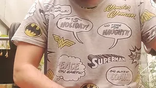 Chubby Man Jerking off