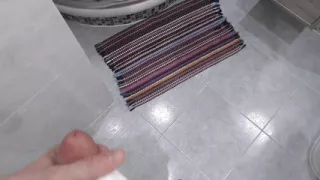 Busty Stepsister in the Shower, Jerking off.