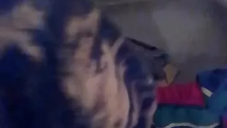 She smokes in the bathroom and is then allowed to blow