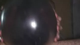 I Cum Twice with This Balloon Sex-toy - No Hands Cumming