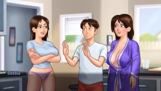Stepmom Debbie dexxie summertime saga game