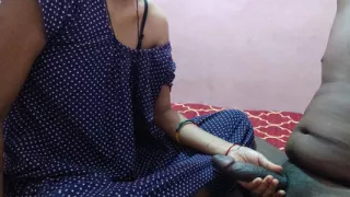Desi Indian hot couple first night sex