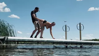 Sex on Lake for ANYONE to See!