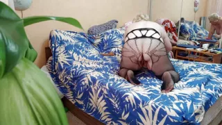 Mother-in-law with big ass masturbates big pussy and cums every day