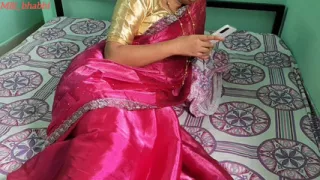 Desi bhabhi Hot sexcy figure sex in red sharee Xxx hindi audio full video