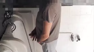 Masturbates in the toilets