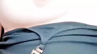 Stepsister with beautiful big tits and a nice wet pussy sends video to her stepbrother by mistake