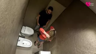 The Girl From The Station Gets To Give A Blowjob - G A S