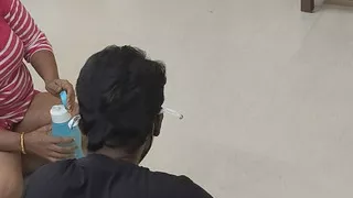 House maid seduces and fucks owners brother for gold