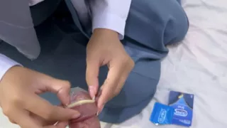 Rent High School Students Using Condoms (Afraid of Getting Pregnant)