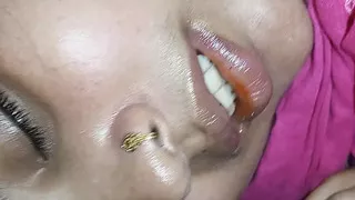 Newly Married Wife And Husband Romantic