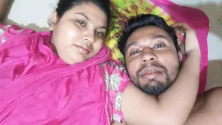 Beautiful New Married Wife Saree Romance