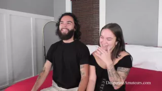 Desperate Amateurs Bunny Sabrina and Babyanne get their tight pussies banged hard