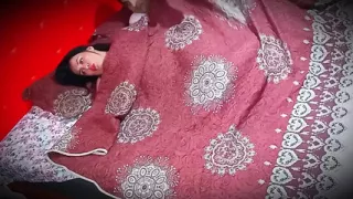 Stepmother spends the night with her stepson. In the morning I felt my stepson's hard cock.