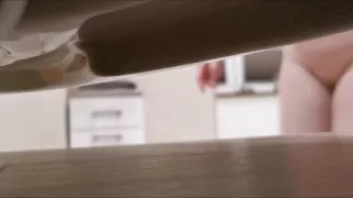 Wife preparing for shower