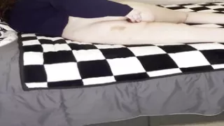 Thick and curvy girl sticks a dildo in her ass