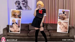 Purr Simona In Her First Cosplay Hardcore Sex Scene - NuCosplay