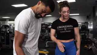 Giving My Fitness Instructor a BBC Creampie in the Gym