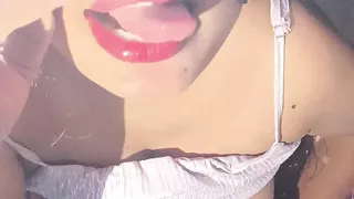 CUTEGIRL4YOU1 full face below job Hot face indian girl outdoor