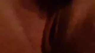 Milf does it herself with a vibrator & cums