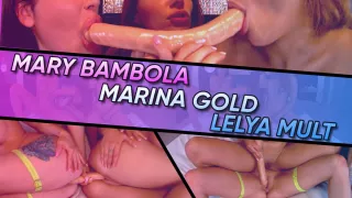 Mary Bambola, Marina Gold and Lelya Mult LIVE - The Highlights. Part 1 - Dreamcam