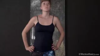 Aurora Odaire does naked and sexy yoga for us - WeAreHairy