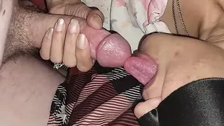 Sucking Cock, Blindfolded!