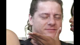 Two Hot Brunette Are Enjoying to Have Sex to a Big Hard Cock