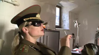 Drill and Discipline with Whips, Weights Pulling the Cock and Sack Long