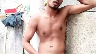 Indian young man horny jerk off cumshot & ass hole show full nude on webcam