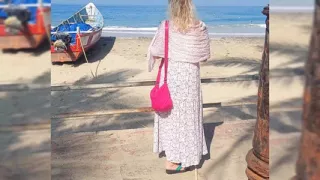 Amateur Blonde Mature Wife Enjoys Naked Sex After Walking